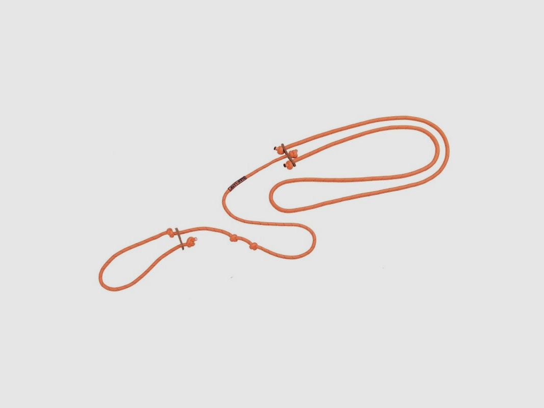 Farm-Land lautlose Hundeleine orange