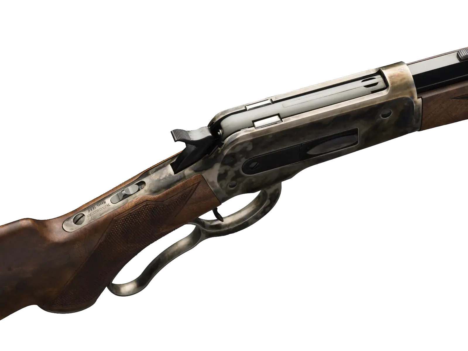 Lever-Action Winchester M1886 Deluxe Rifle Caliber 45-70, image 6 of 8