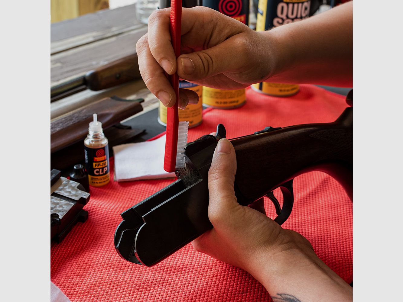 Shooter's Choice Nylon Putzbürsten – 20er Pack (SHF-316R-20)