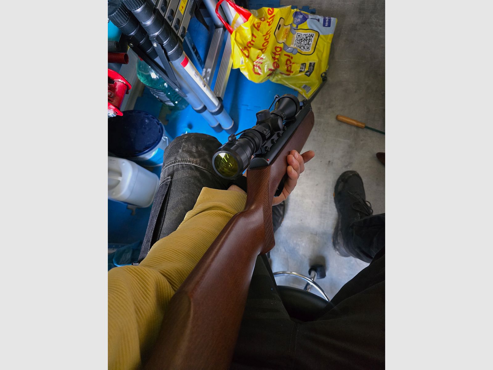 HW77 Air rifle Caliber .22 Luftdruckgewehr von Weihrauch 