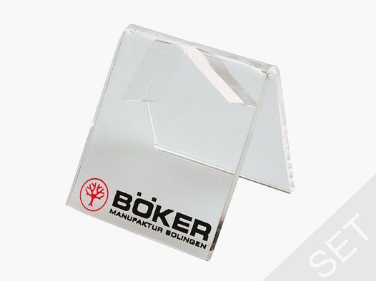 BÖKER Acrylic Einzeldisplay Set