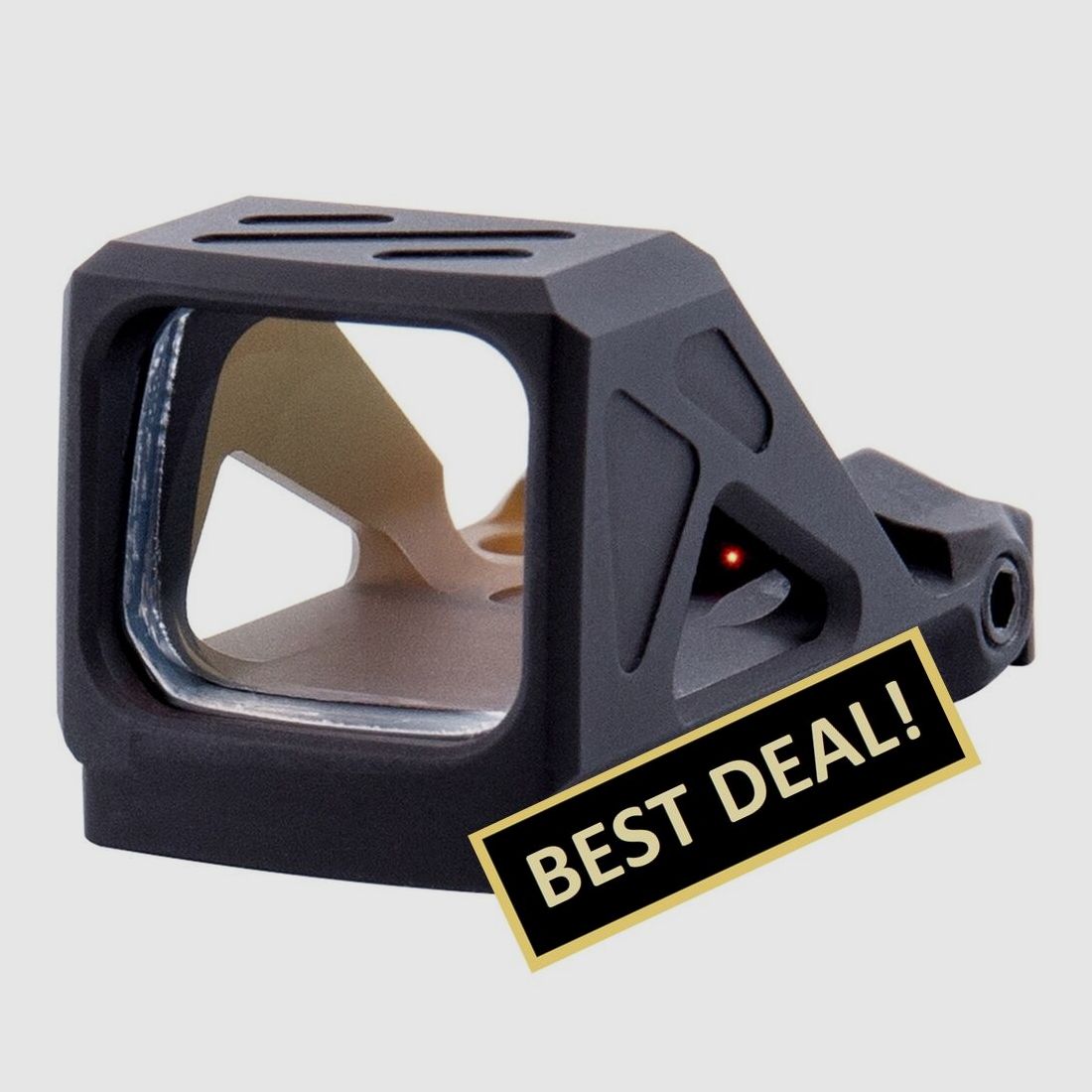 Shield Rotpunktvisier RMSsc Schwarz - 4 MOA Dot