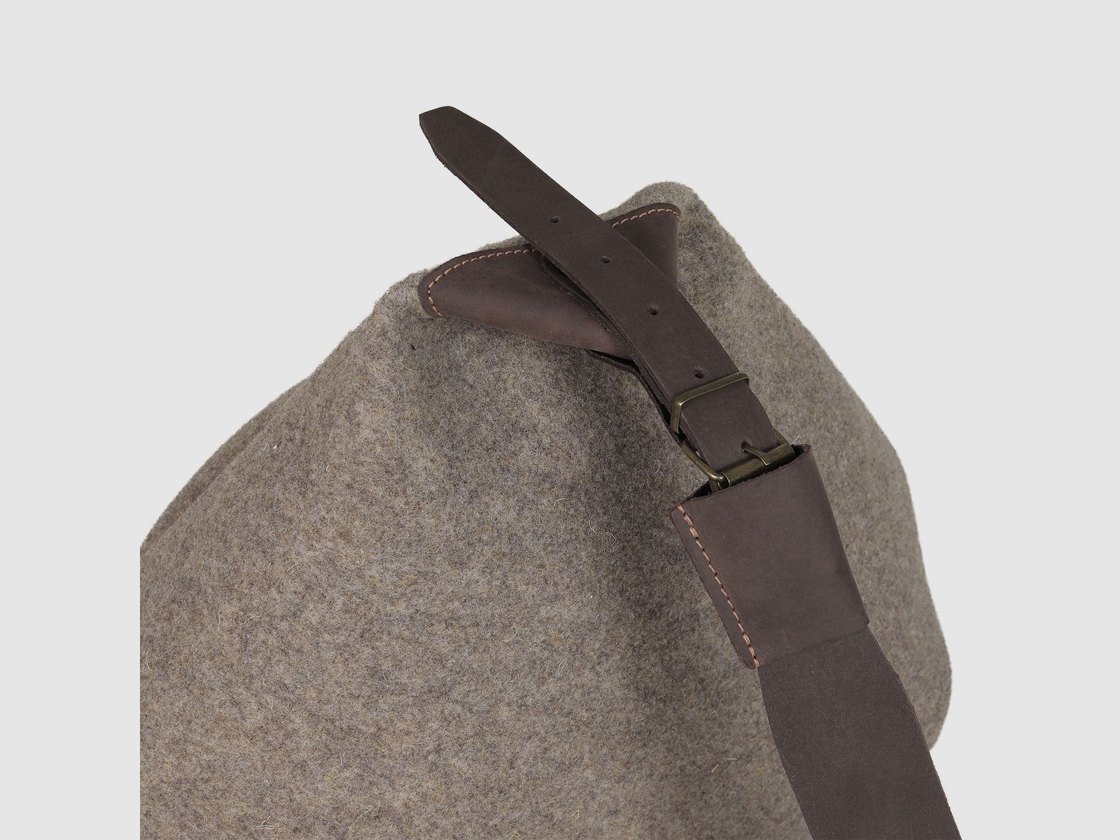 Mochila de fieltro de lana silenciosa