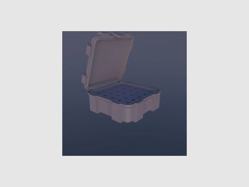 Filamelt Munitionsbox / .22 LR / .22 LFB / ‘Klappdeckel’ / Patronenbox, Ammo Box