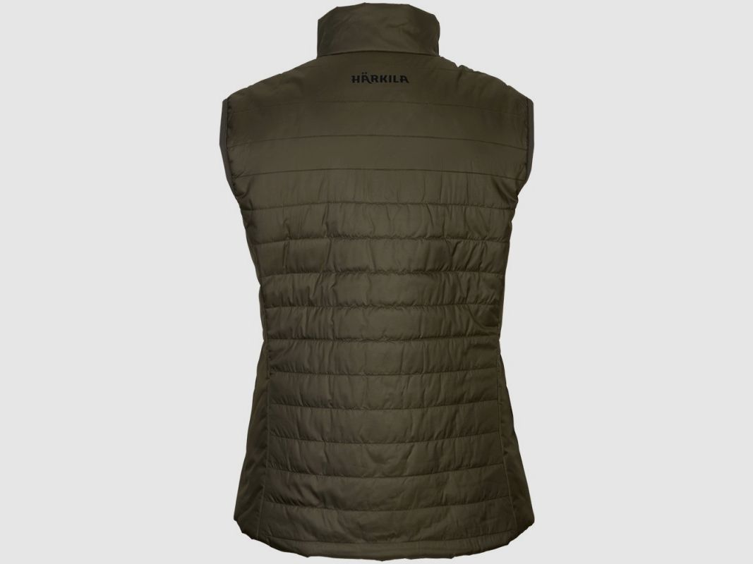 Women's Reversible Hunting Vest HARKILA KALIX HSP WAISTCOAT WILLOW GREEN / ARABIAN SPICE, image 6 of 8