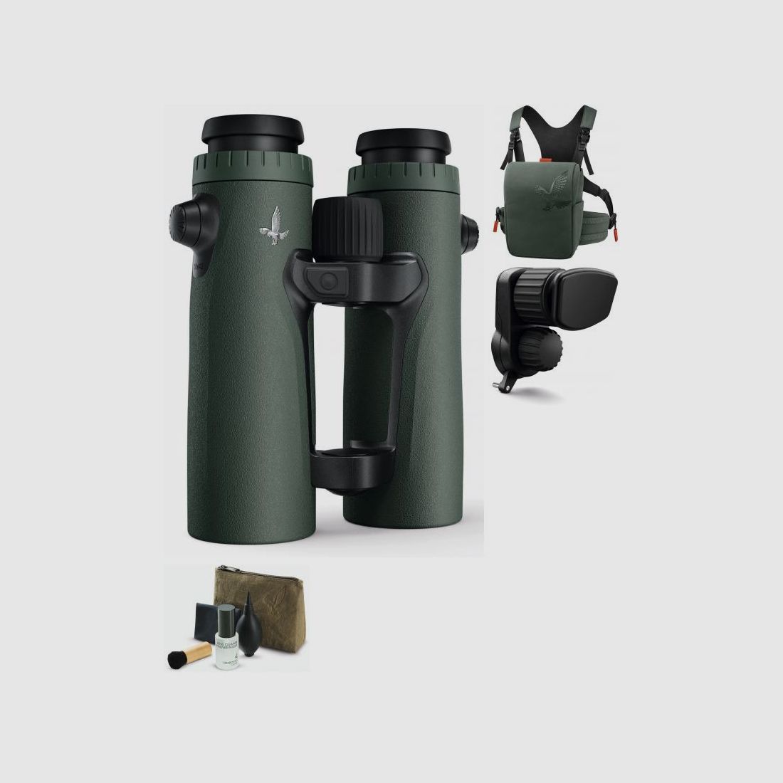 SWAROVSKI OPTIK Swarovski EL Range 10x42 mit FRR 42 Basispaket Allround-Jagd