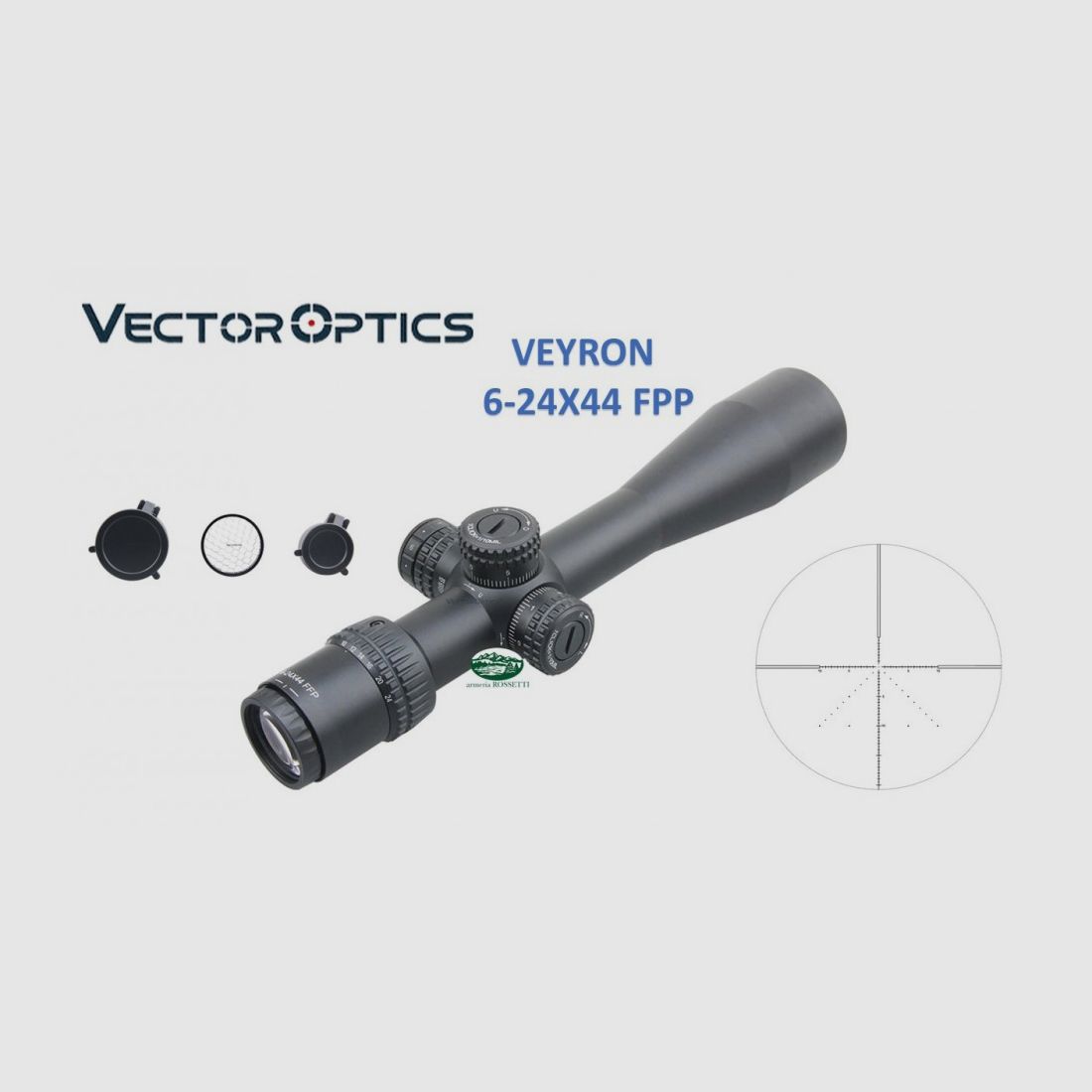 VECTOR OPTICS Veyron 6-24x44 FFP SCFF-37