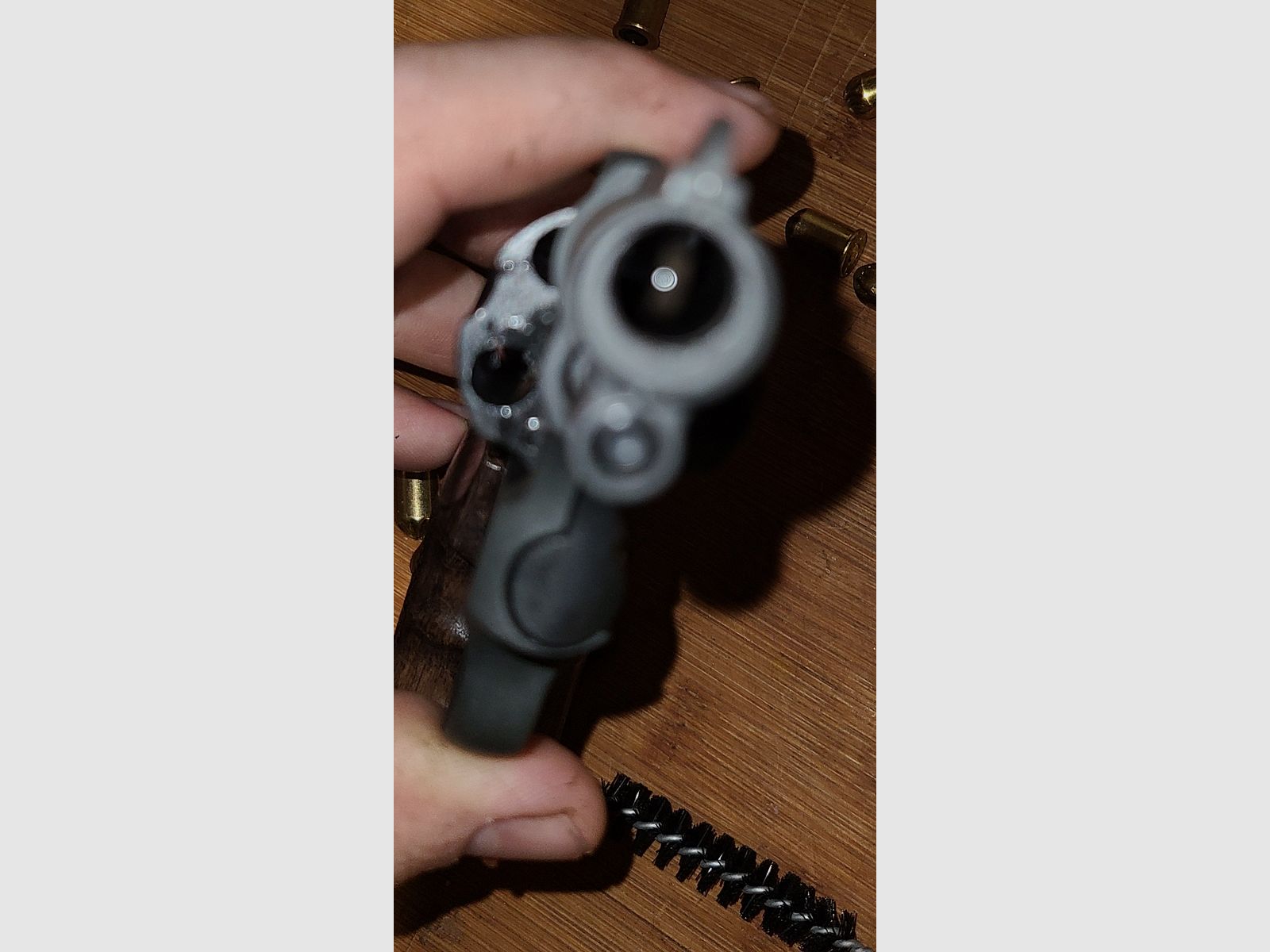SELTEN REVOLVER SMIT & WESSON CHIEFS SPECIAL / HOLZSCHALEN GRIFF / cal. 9mm / PTB 794 / SCHRECKSCHUSS GAS PISTOLE SILVESTER SELBSTVERTEIDIGUNG SAMMLER mit ZUBEHÖR ohne VP
