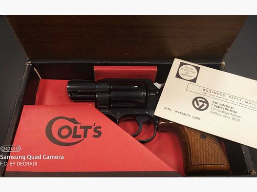COLT DETECTIVE SPECIAL 38 Sp.