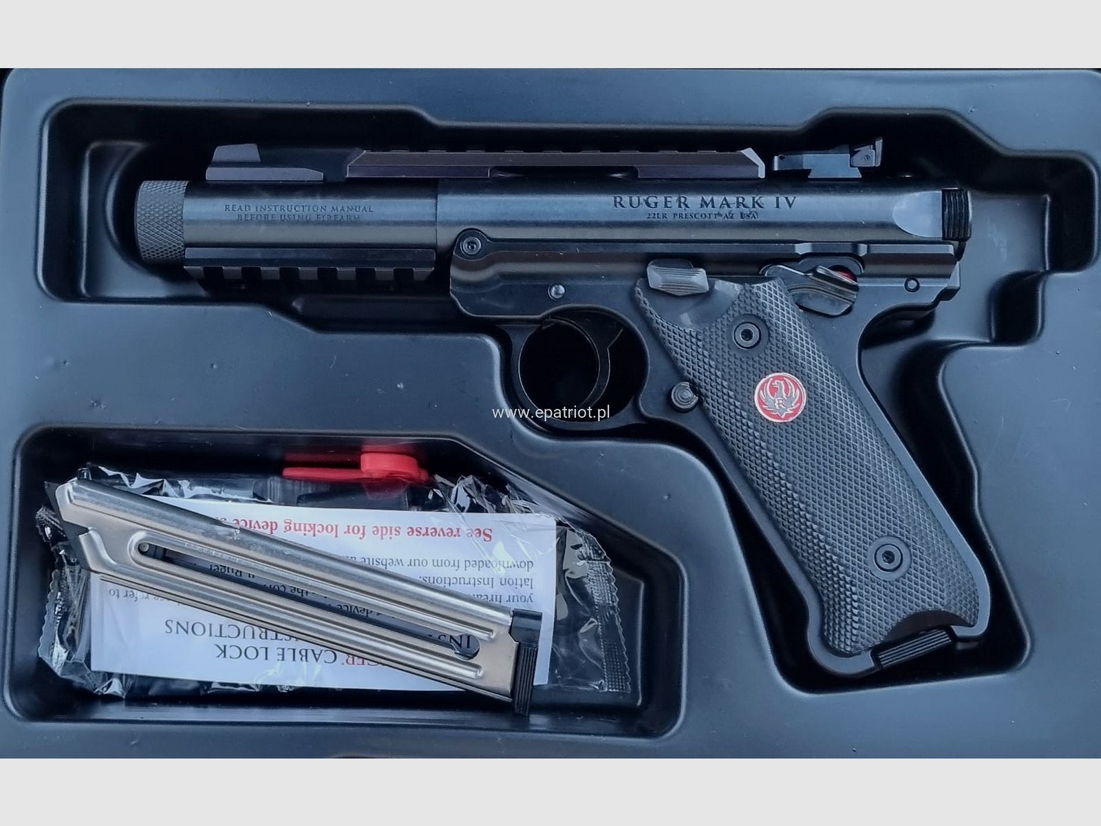 Pistolet Ruger Mark IV Tactical 4,4" 40150