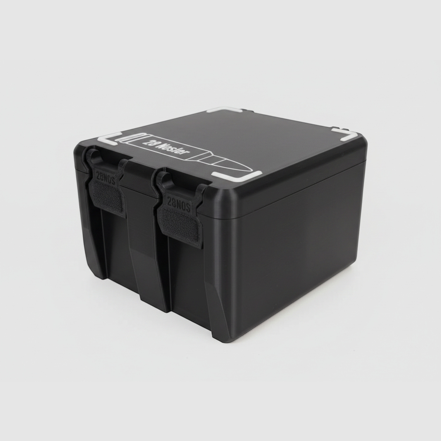 Filamelt Munitionsbox / 28 Nosler / 'Klapp- / Rastdeckel' / Patronenbox, Ammo Box