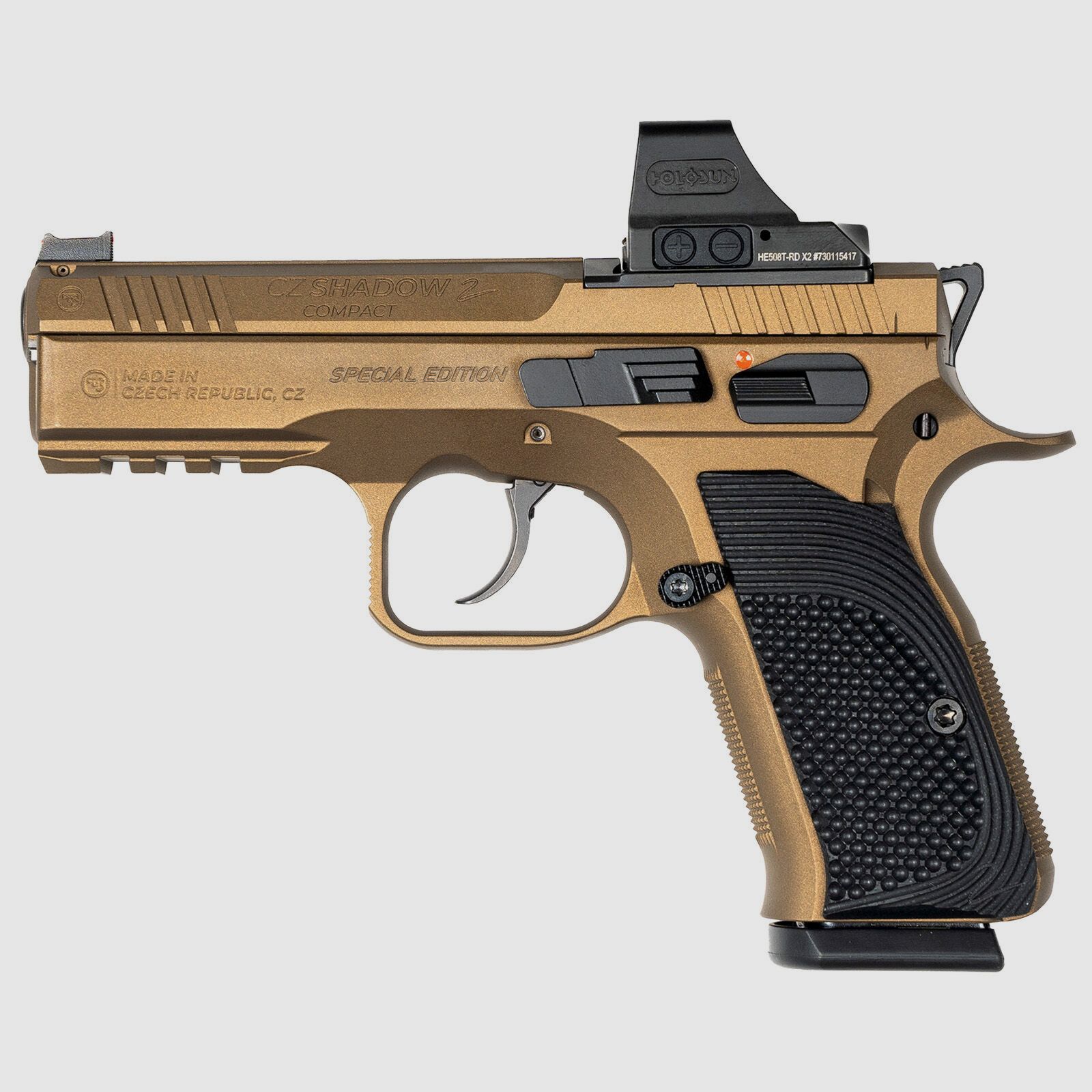 <CZ Shadow 2 Compact Bronze OF Holosun>