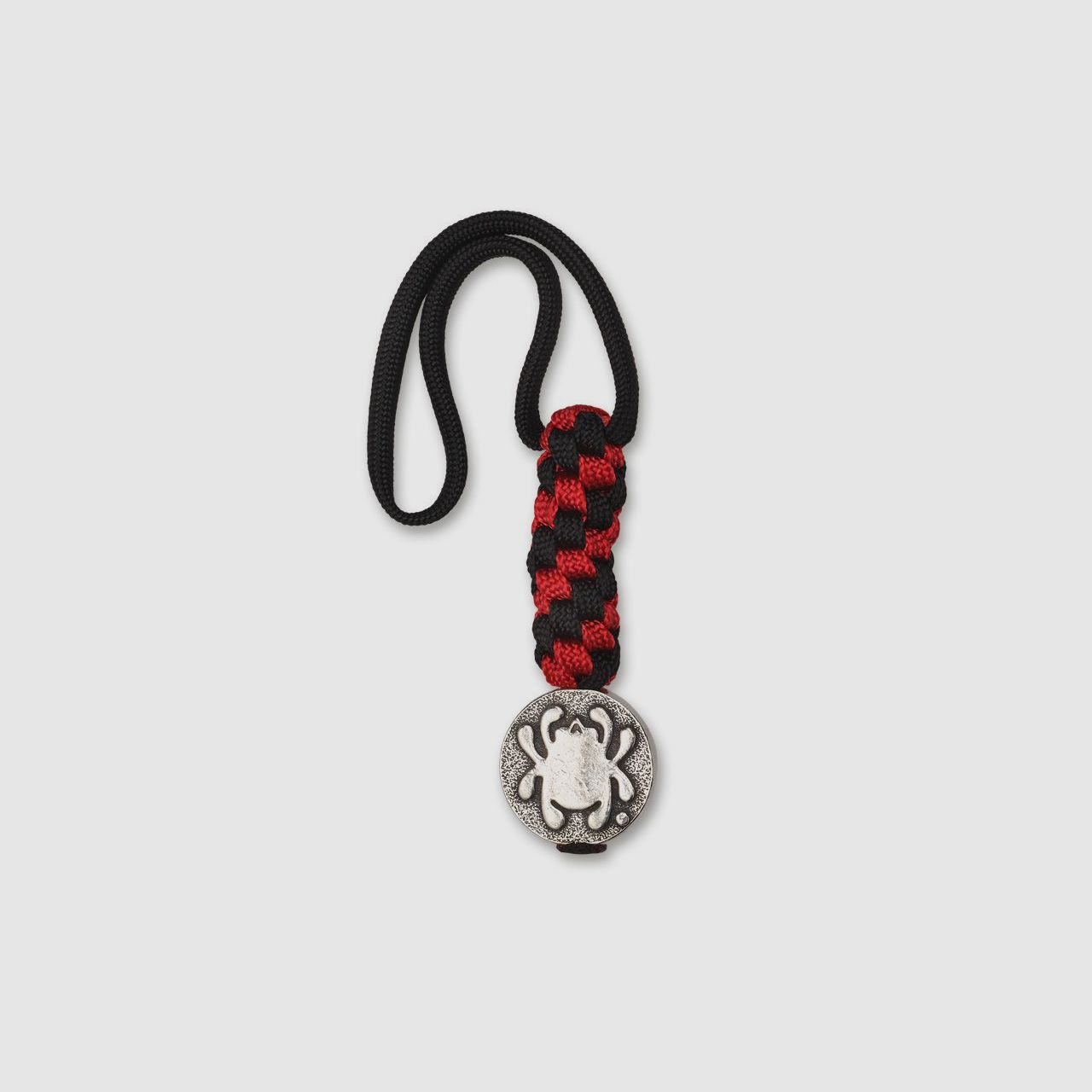 Pewter Flat Bead Lanyard