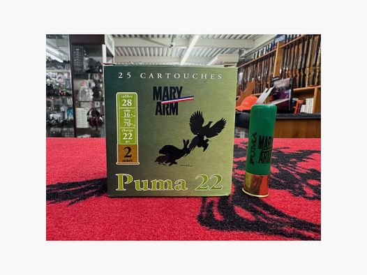 Mary Arm PUMA 22 BJ 28x70 22g (x25)