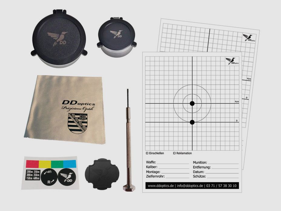 DDoptics Zielfernrohr | Nighteagle V6 2,5-15x50 | Gen3 | MRAD | A4N