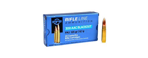 Prvi Partizan PPU .300 AAC Blackout 20 Schuss FMJ 125 grs