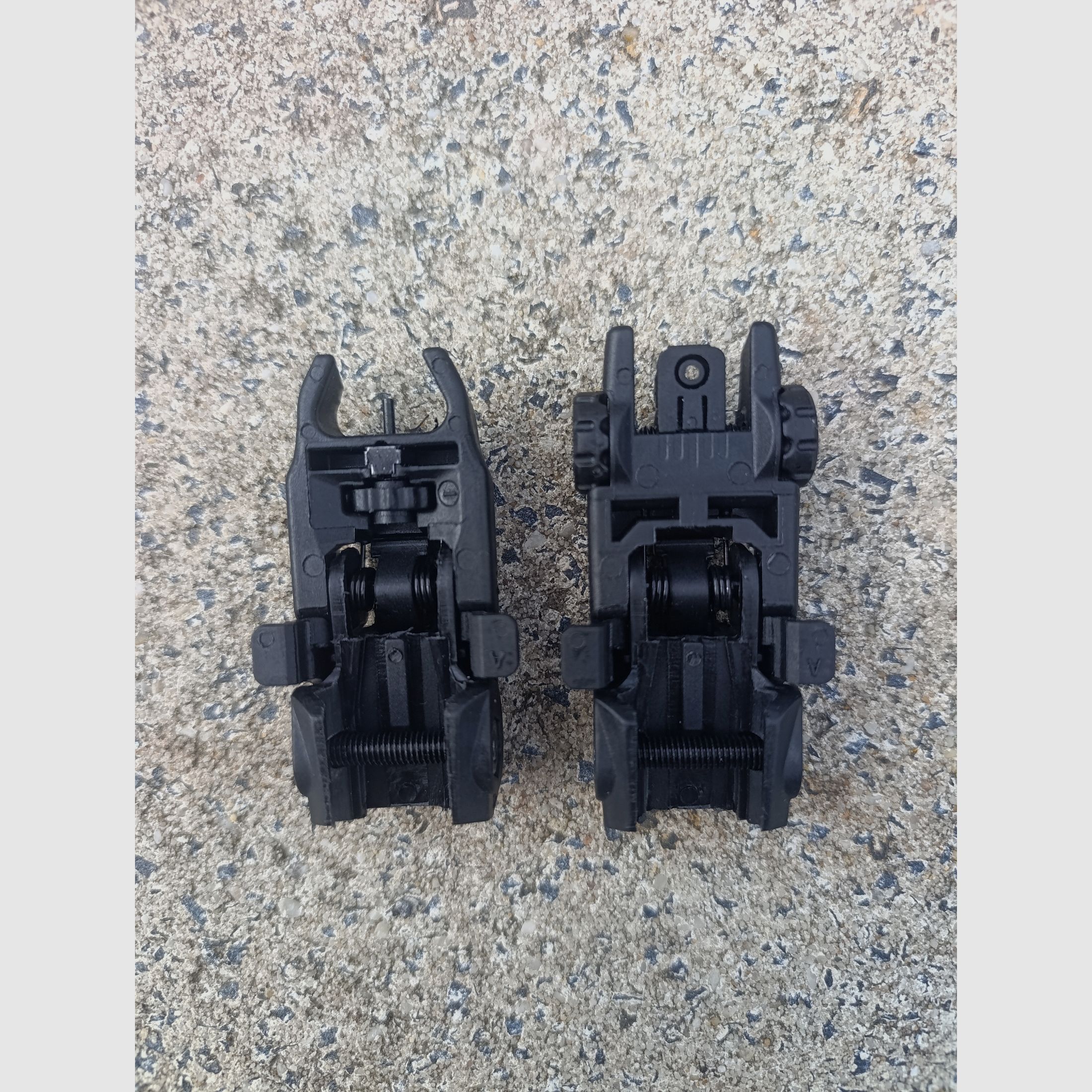 Backup Iron Sights|Flip Up Sights for Picatinny e.g. AR15