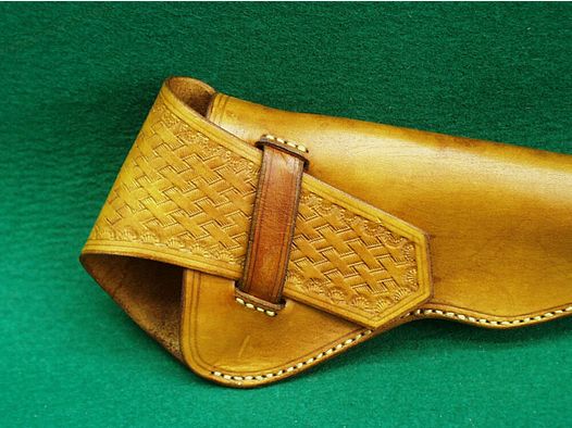 Holster sur mesure, cuir, Colt Dragon 1848