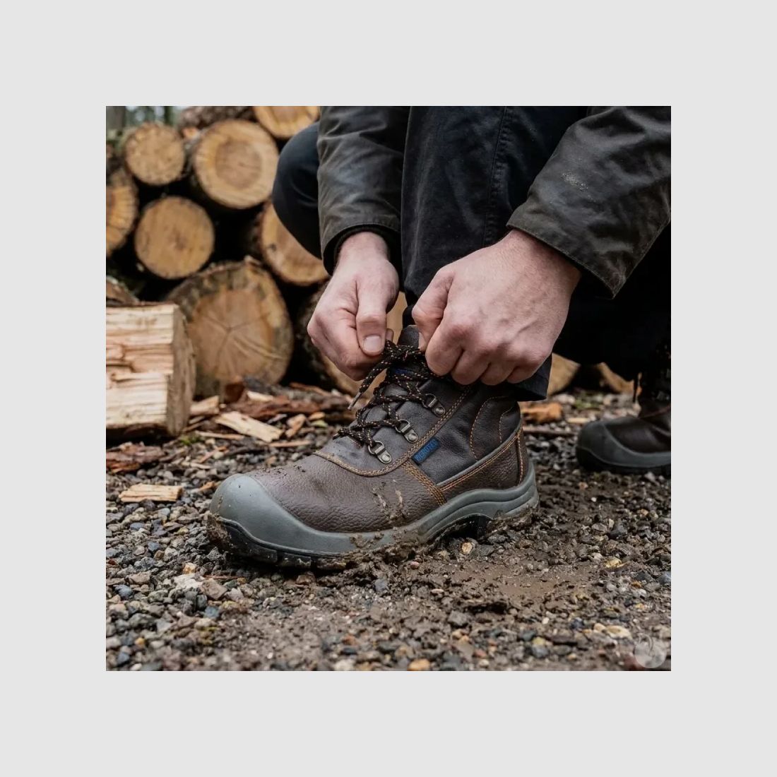 Kansas S3 Brown Leather Safety Boots, image 6 of 8