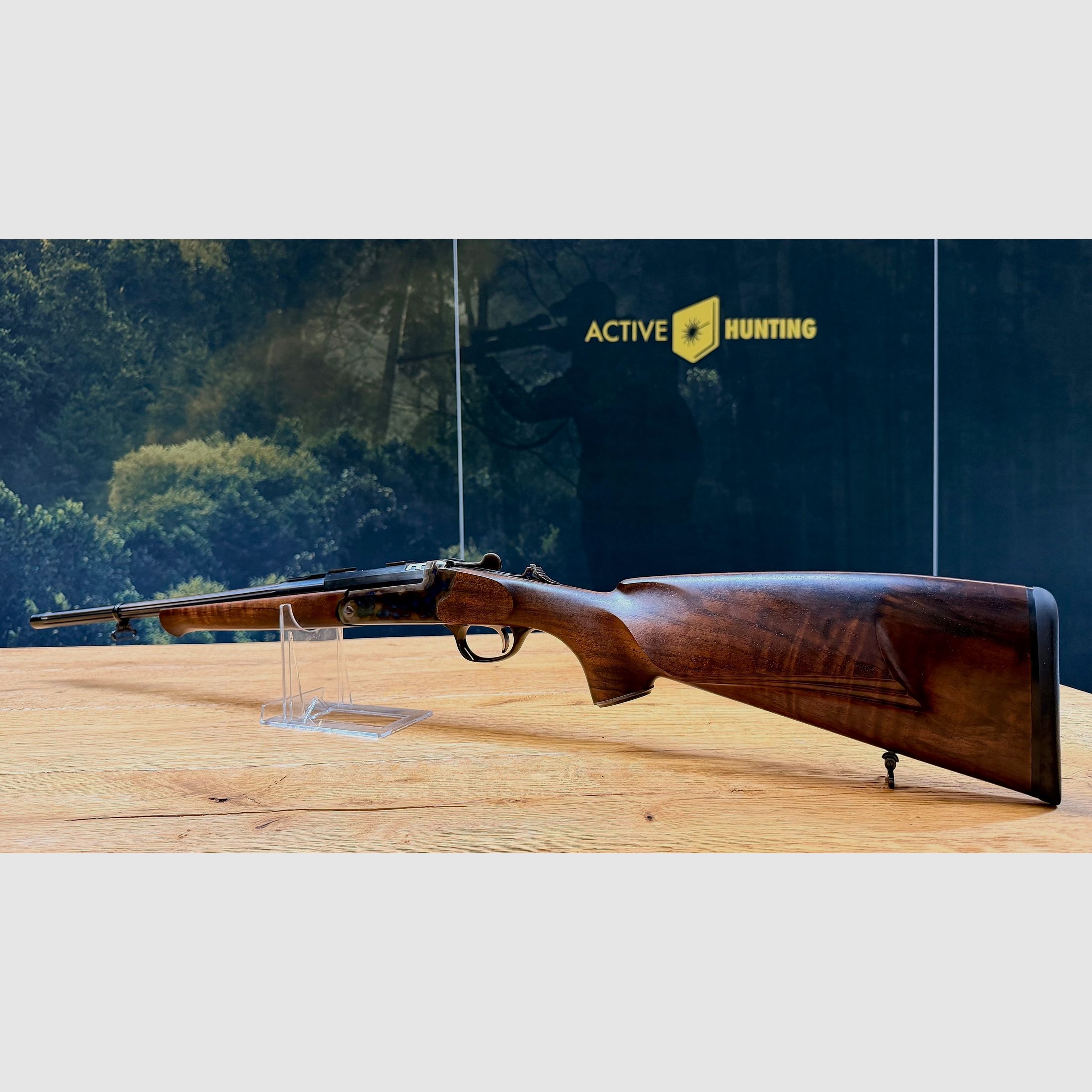 Prinz Kipplaufbüchse No. 1 con Bunthärtung / 6,5mmPRC / LL52cm / M15x1 / Kanneliert / incl. Prinz Montage 30mm Ring