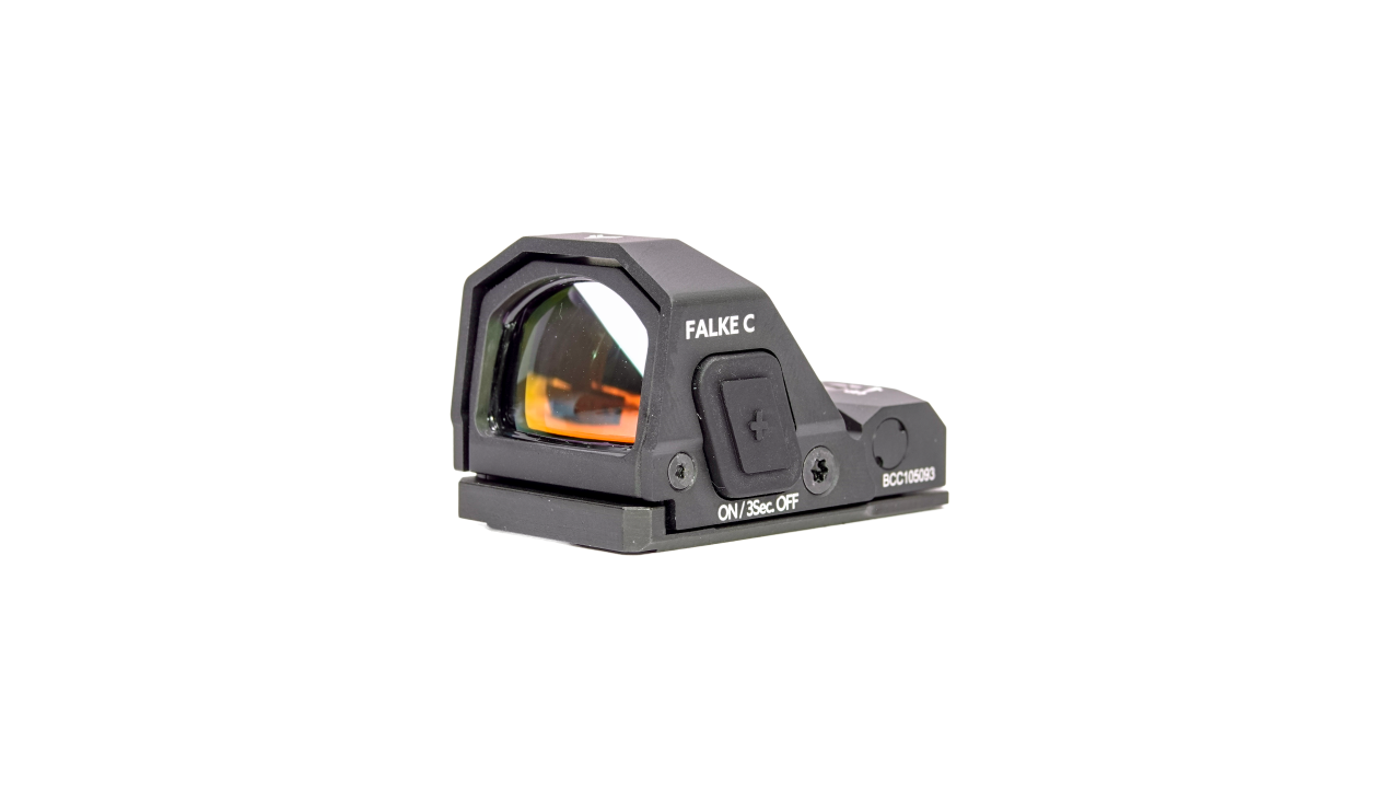 Rotpunktvisier Falke C Inklusive Picatinny Montage -Inklusive Adapter für GLock-MOS