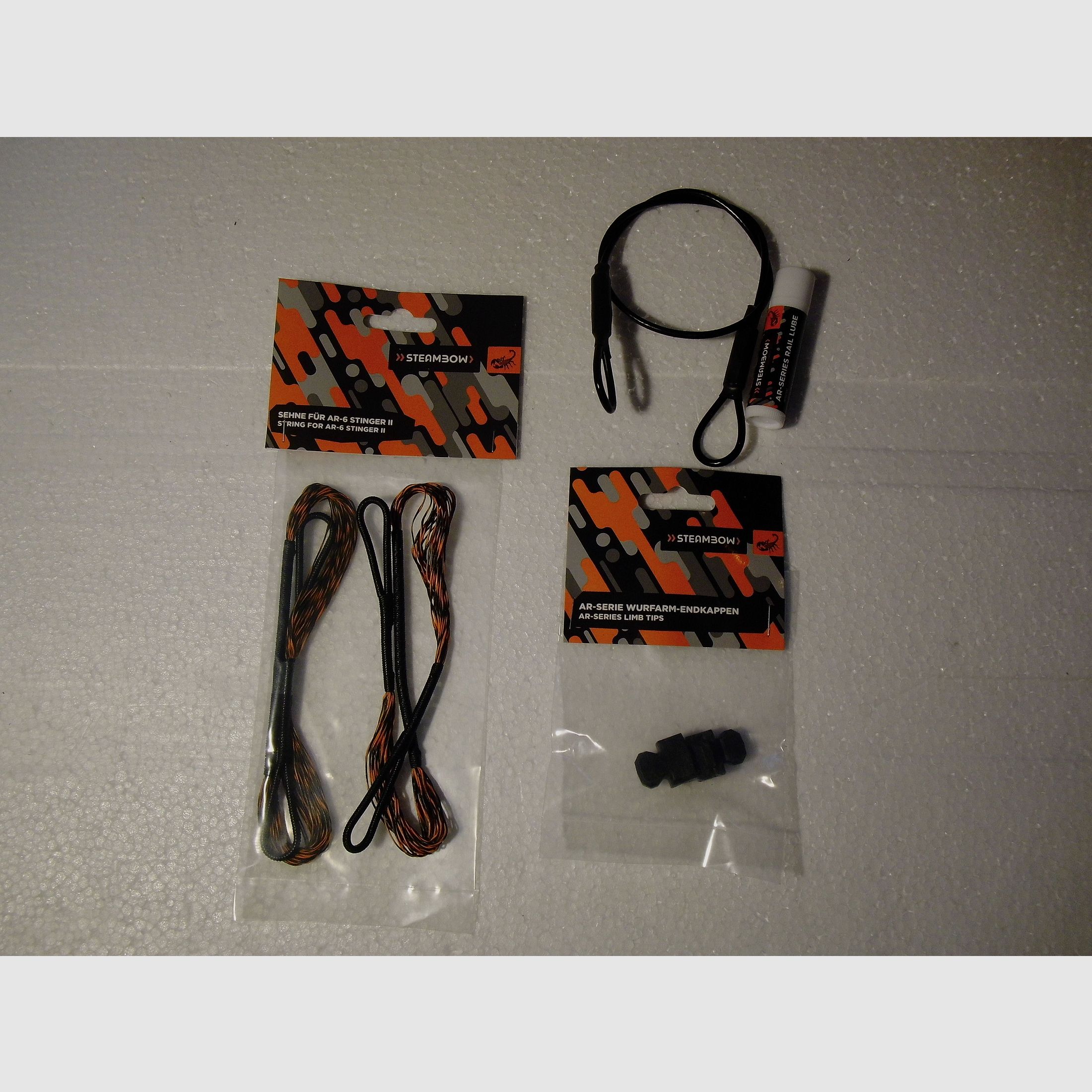 TOP DEAL! Steambow AR-6 Stinger II Tactical inkl. Schnellwechselwurfarm und extra viel Zubehör