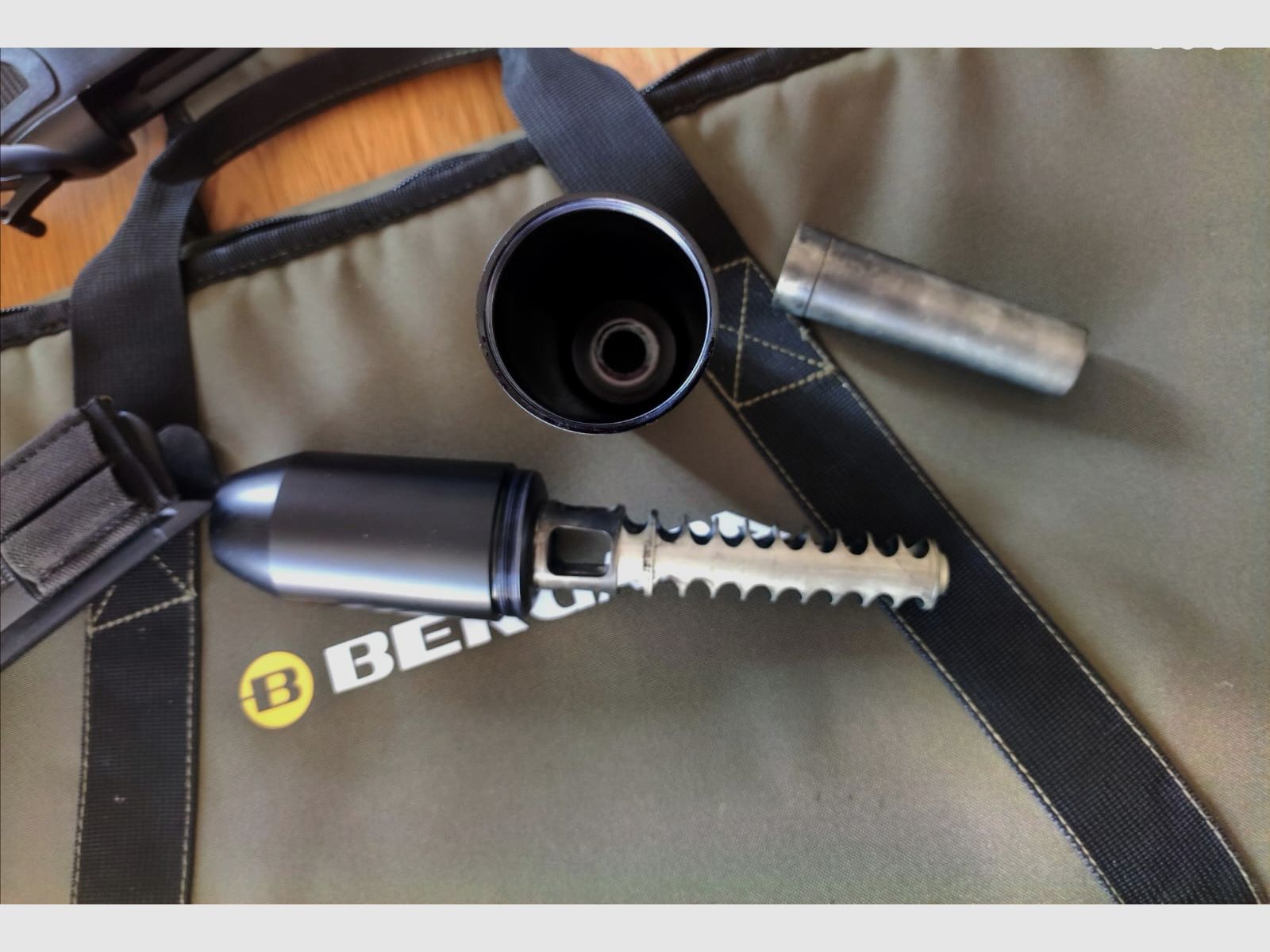 Bergara BA 13 TD complete set with scope and suppressor caliber .308 Win 16" barrel length