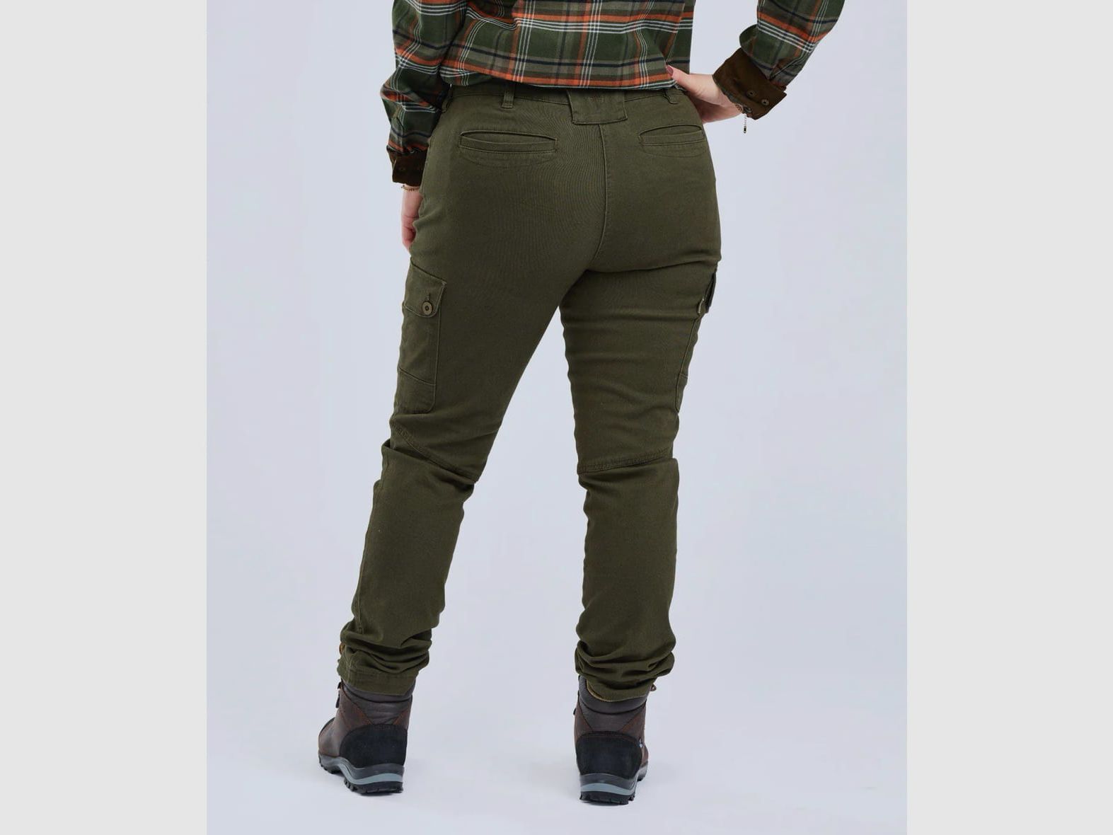 Pinewood Serengeti 3790 Damesbroek – Moss Green, afbeelding 3 van 5
