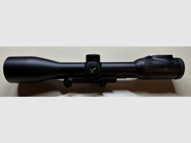 Swarovski Z8i 2-16x50 P SR con riel y retícula 4A-I, imagen 1 de 2