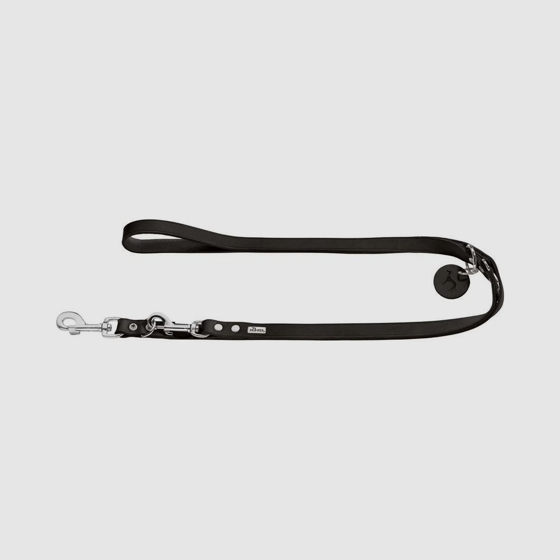 Hunter verstellbare Führleine aus Leder