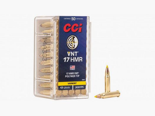 Munition 17 HMR CCI VNT