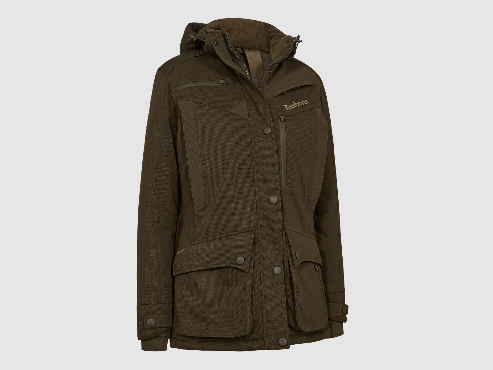 Lady Muflon Pro Winter Jacke - Art Green – Kleidergröße Damen: 46
