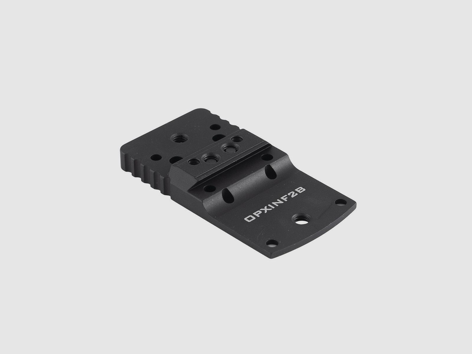 Red Dot Schwalbenschwanz-Grundplatte (Typ B) für Infinity - TONI SYSTEM / Red dot dovetail base plate (type B) for Infinity  - TONI SYSTEM *  ITEM CODE OPXINF2B