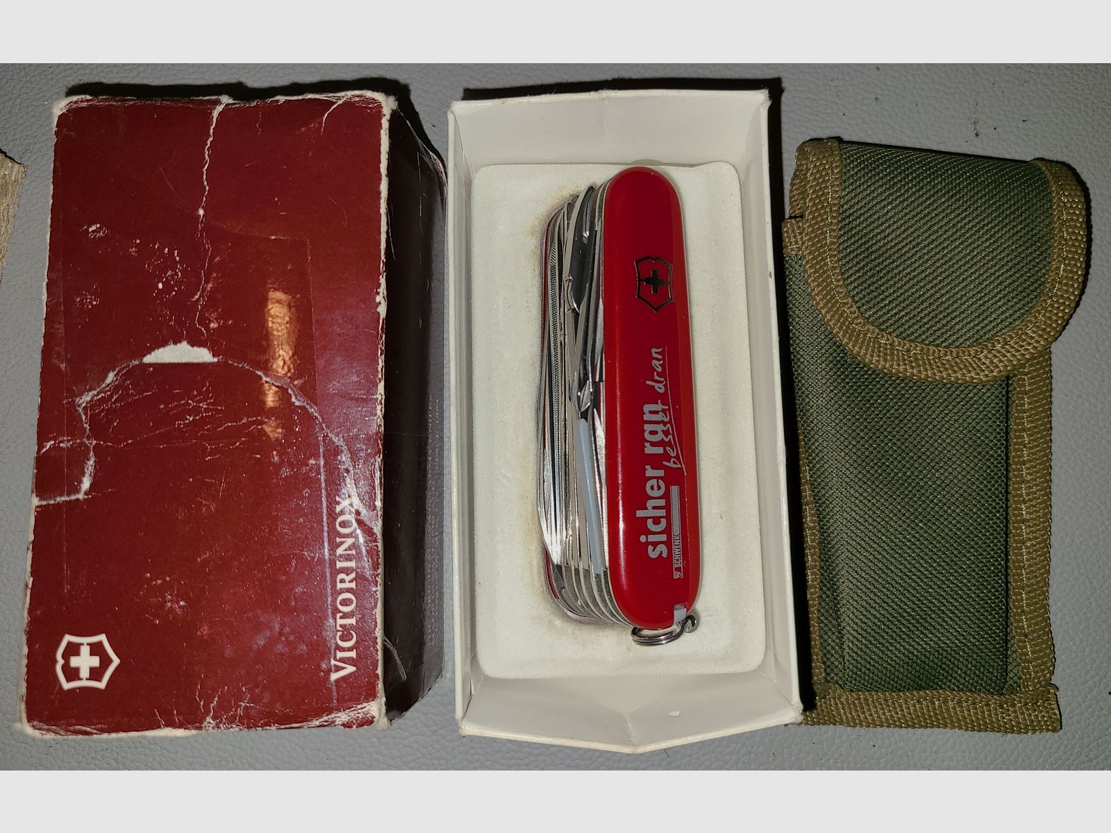 SWISS ARMY KNIFE VICTORINOX SWISS CHAMP ARMY KNIFE ARMY KNIFE LIKE NEW / ! READ DESCRIPTION !