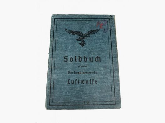 Soldbuch Fallschirmjager aus Wk2