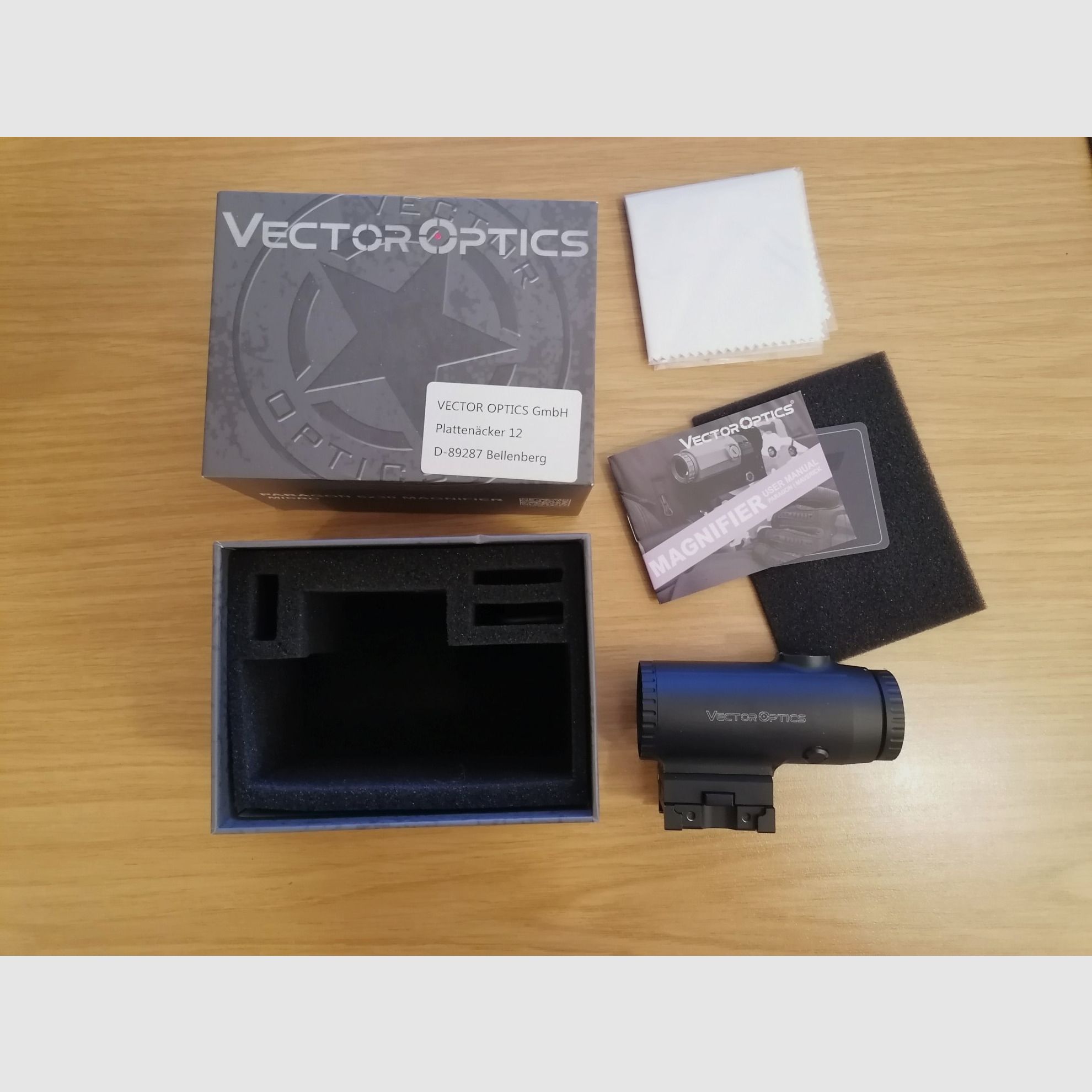 Vector Optics: Paragon 5x30 lente d'ingrandimento Micro