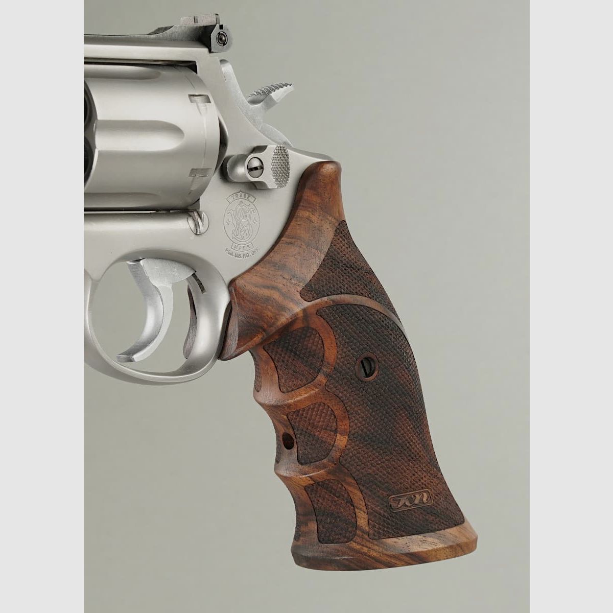 NILL Griffschalen f. S&W-K/L SB Target RHOMLAS 'PhilHemphil' /h.offen, Bild 3 von 3