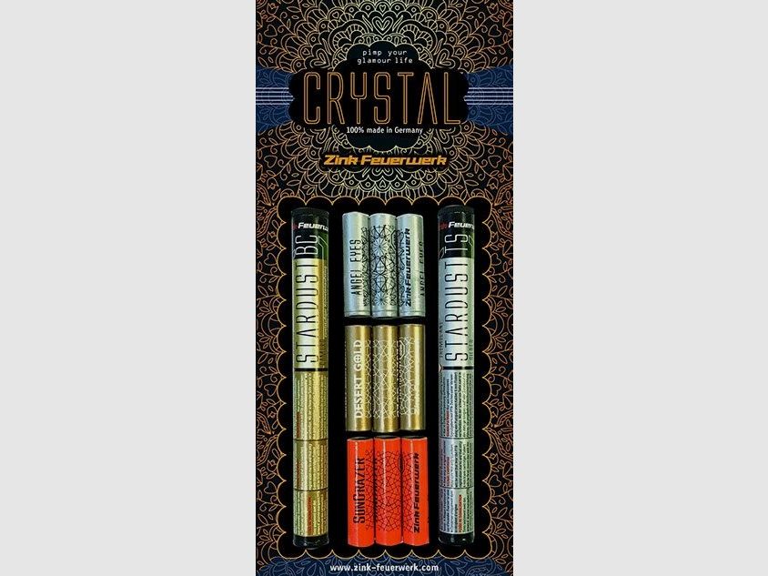 Pyrotechnics and signal effects of zinc 10-piece - 46-piece packs