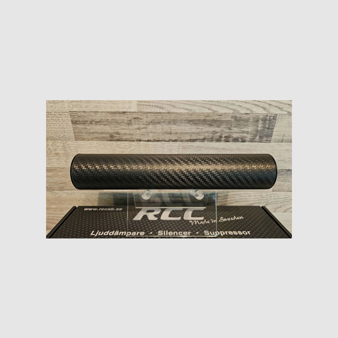 Neuware vom Fachhandel - Overbarrel Schalldämpfer RCC Carbon 44 Hunter Kal. .30 Gewinde M15x1