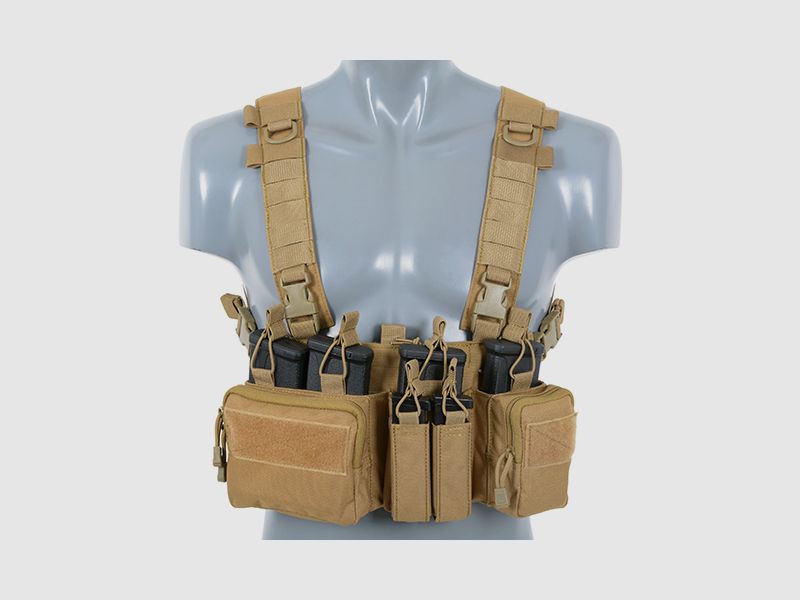 Buckle Up Recce/Sniper Chest Rig - Coyote [8FIELDS]