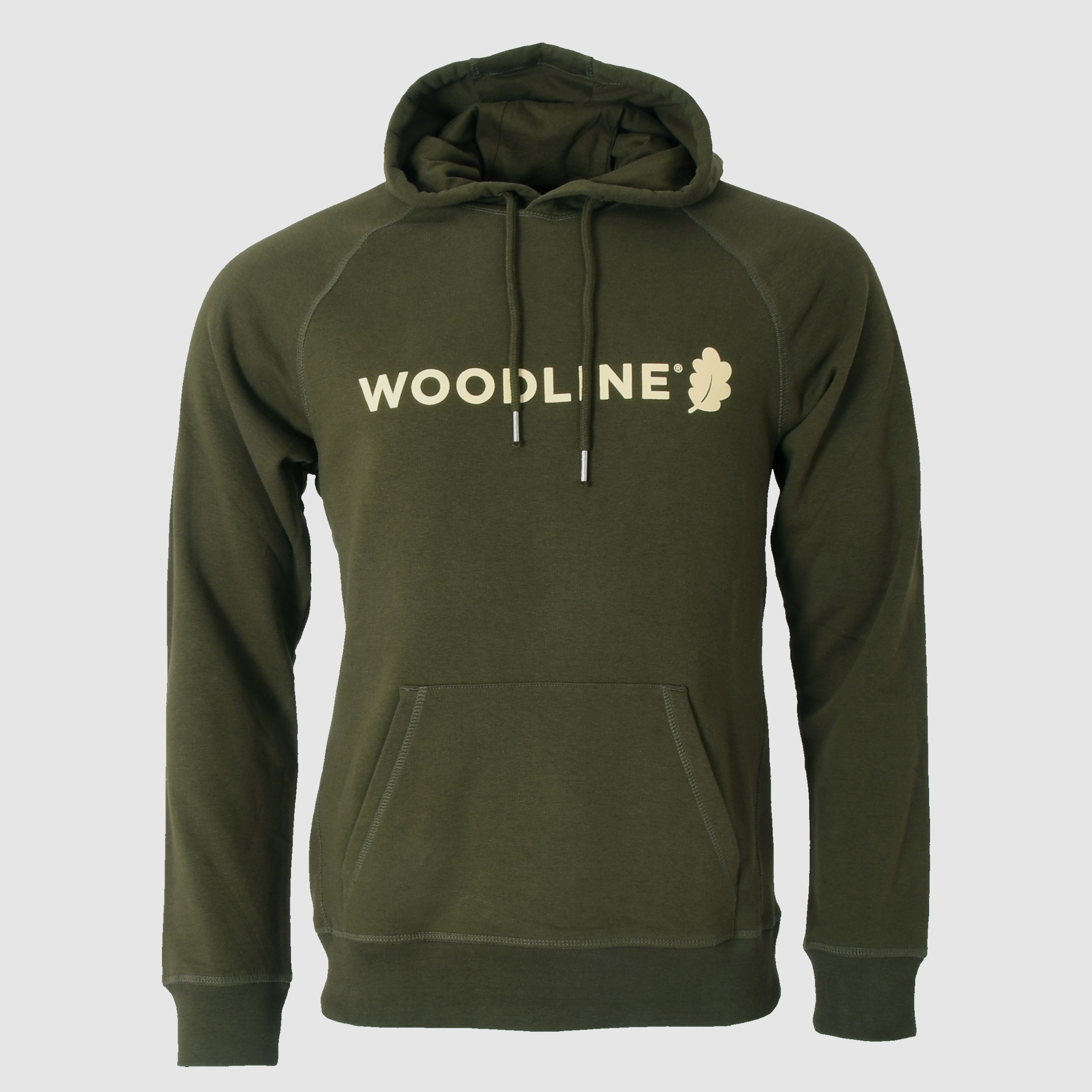 Woodline Hoodie Groen - S