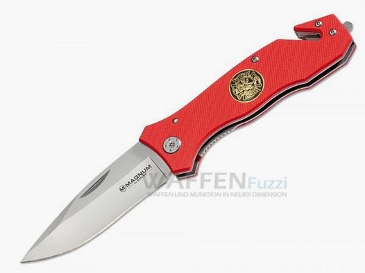 Böker Magnum Cuchillo de rescate Fire Brigade 42