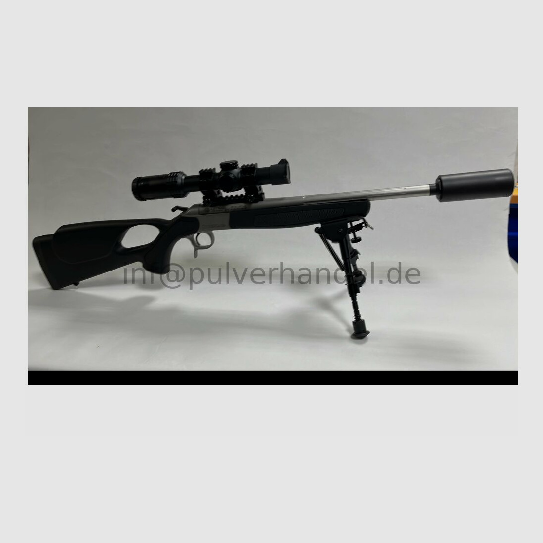 BA 13TD Bergara Inox 16,5" Clé à main, crosse à trou, protection droite/gauche .308Win