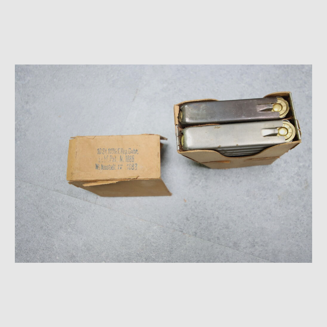 Munitions 11,2 mm Mannlicher M1886 11 mm M1886
