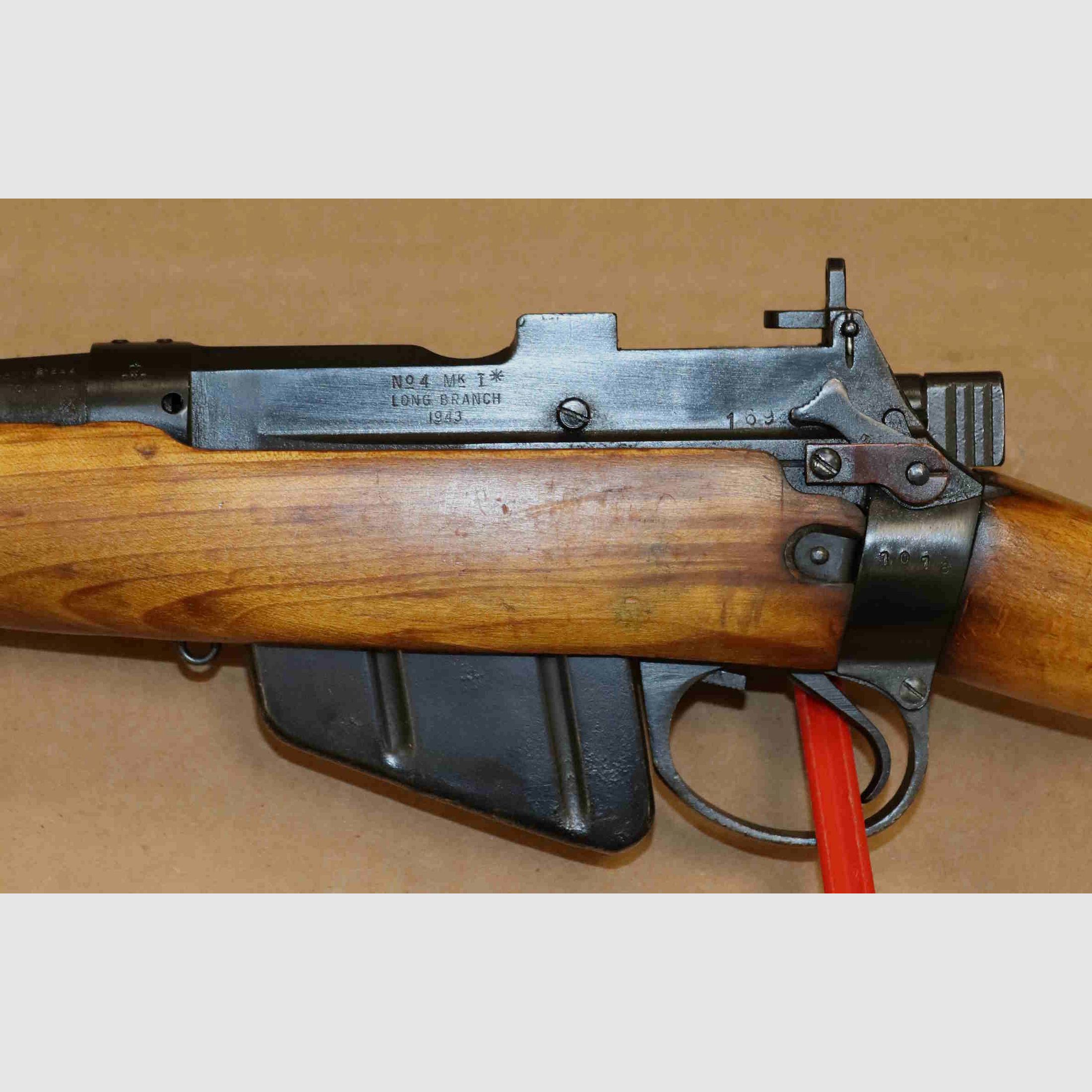 Enfield Rifle Model N°4 MKI Long Branch Sporterized Caliber 303BR, image 3 of 13