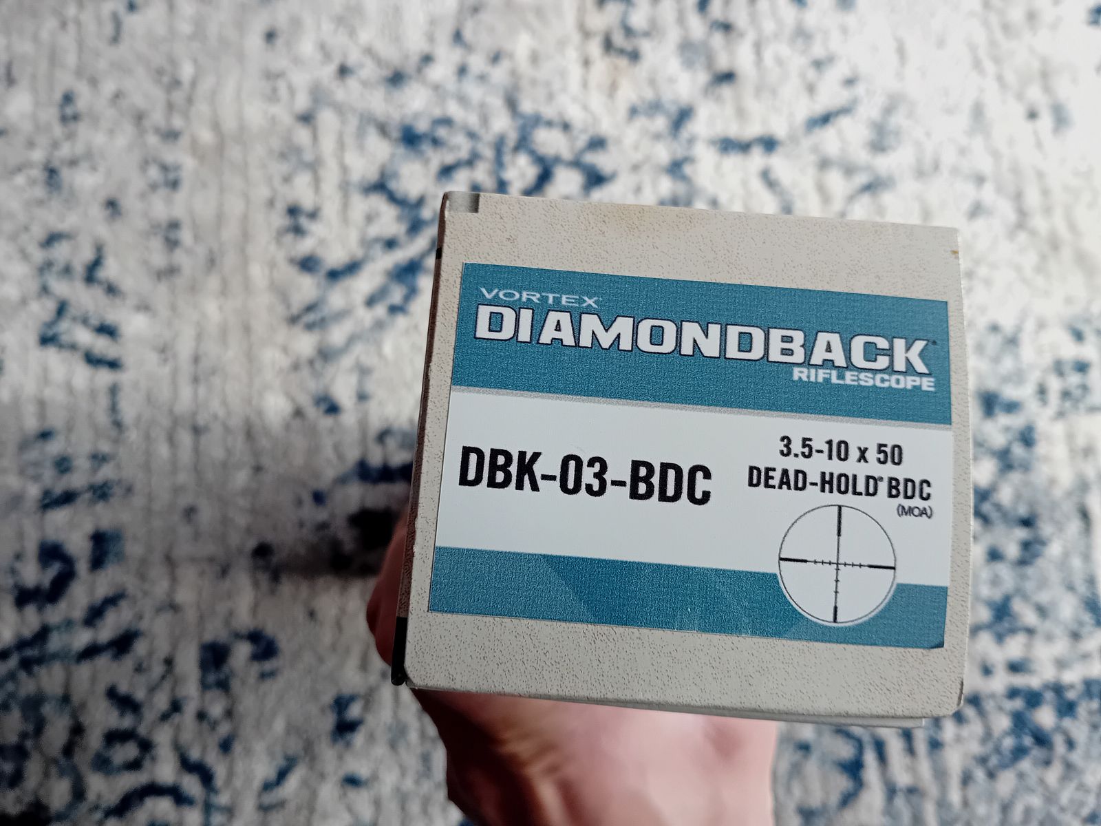 Vortex Diamondback richtkijker 3,5-10x50 met beschermkap als nieuw