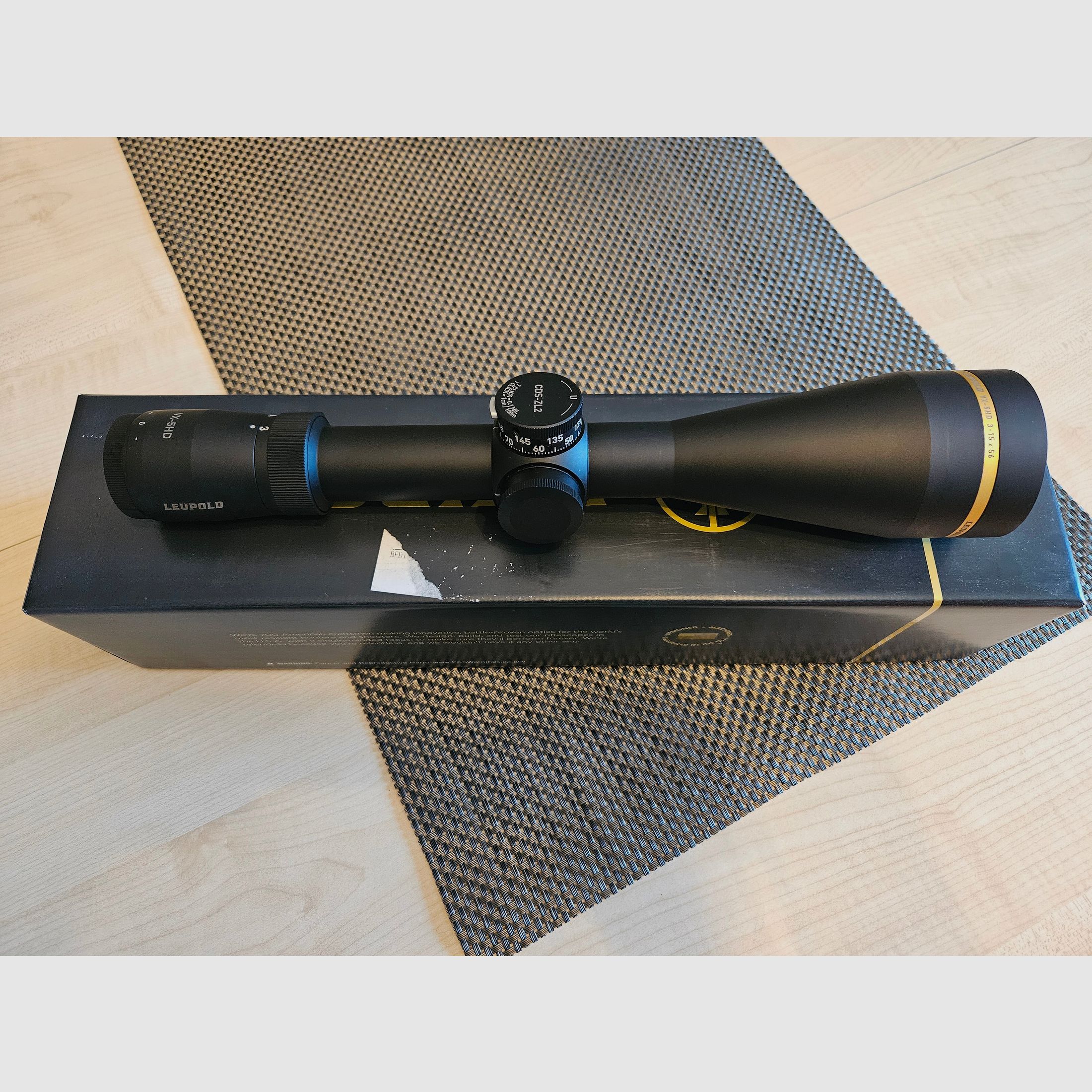 Leupold telescopio di puntamento VX-5HD 3-15x56