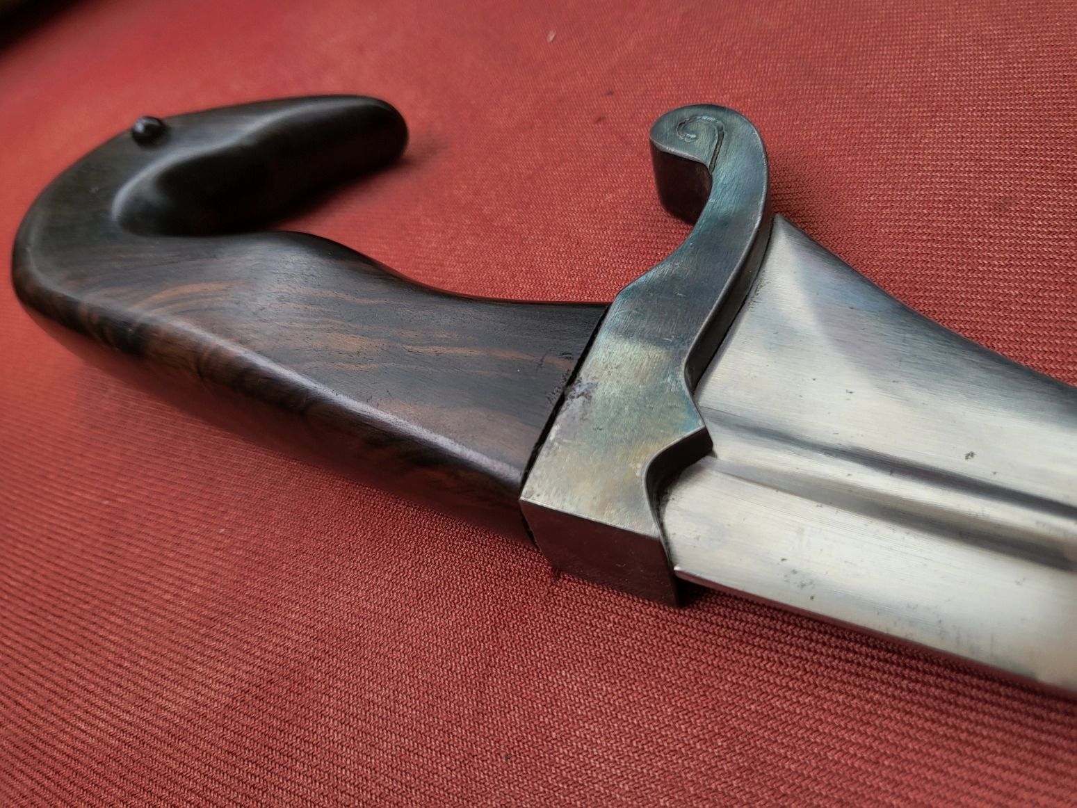 neuwertige, scharfe Replik eines Kopis, / Machaira, diff. gehärtet