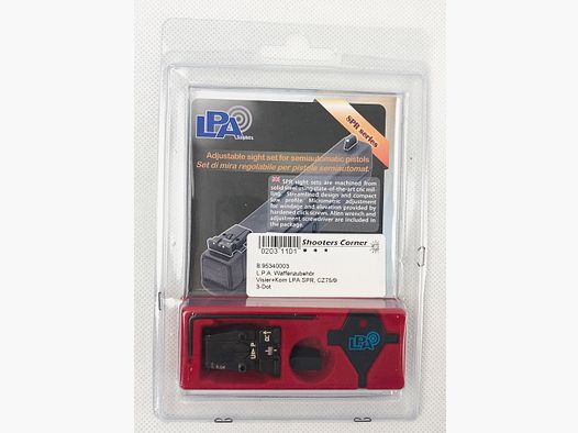 L.P.A. Visier+Korn LPA SPR, CZ75/85 3-Dot