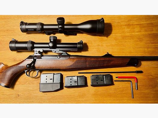 Sauer 202, sistema de acero, .30-06, con paquete de Swarovski ZF